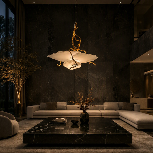 Marble Chandelier