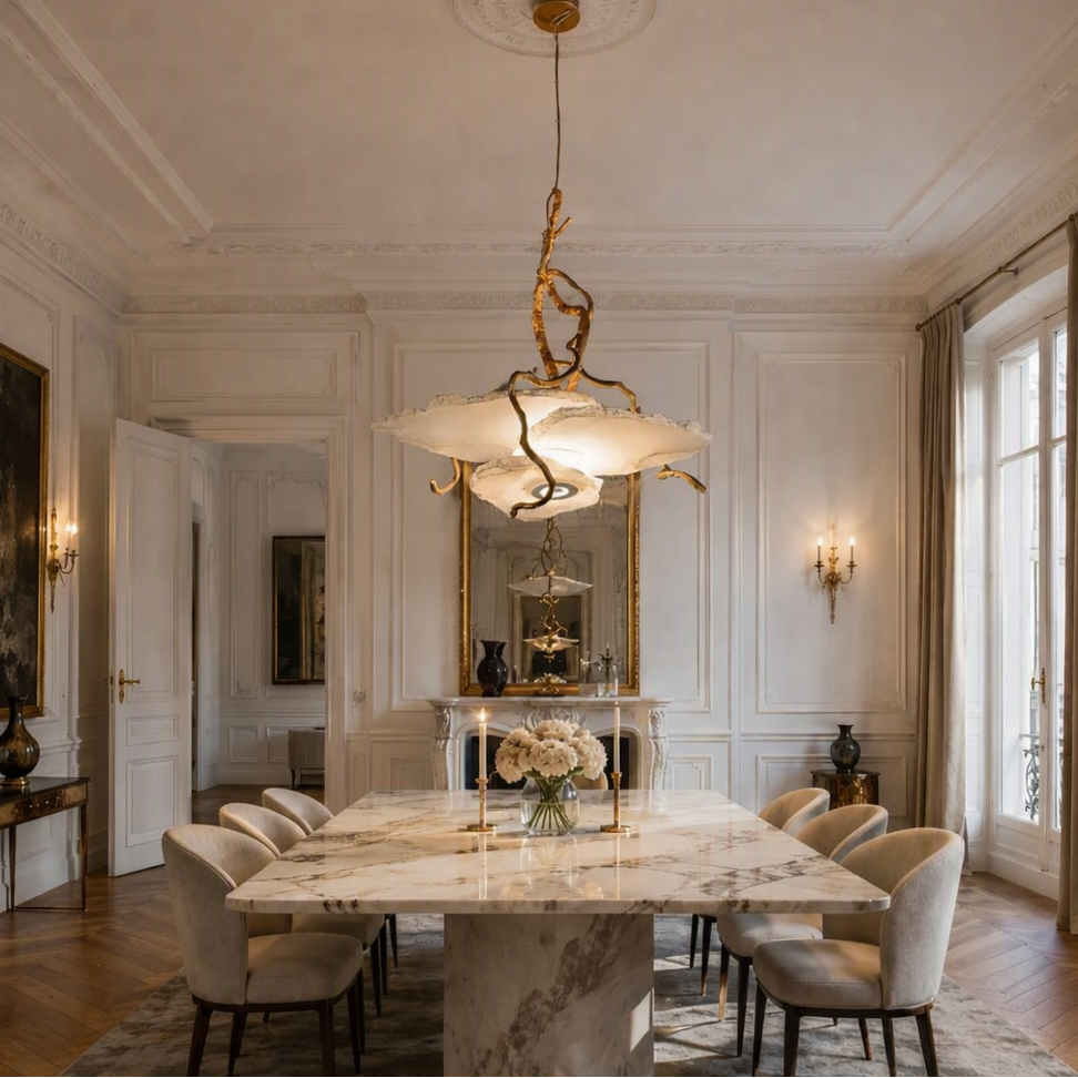 Marble Chandelier