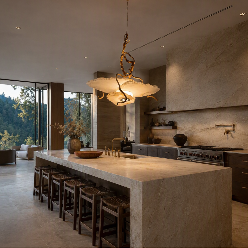 Marble Chandelier