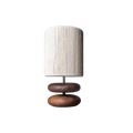 Wabi Sabi Walnut Table Lamp
