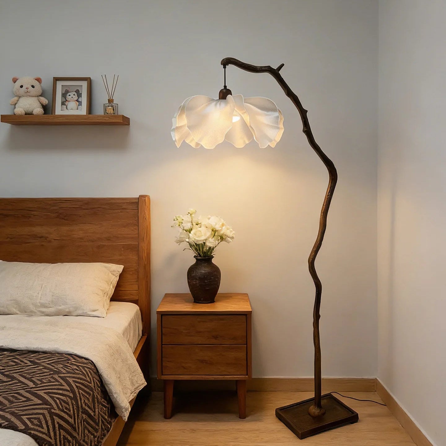 Floral Floor Lamp
