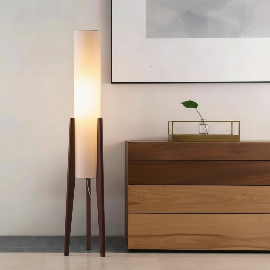 Lumra Wooden Floor Lamp