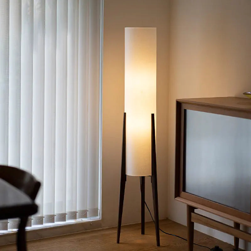 Lumra Wooden Floor Lamp